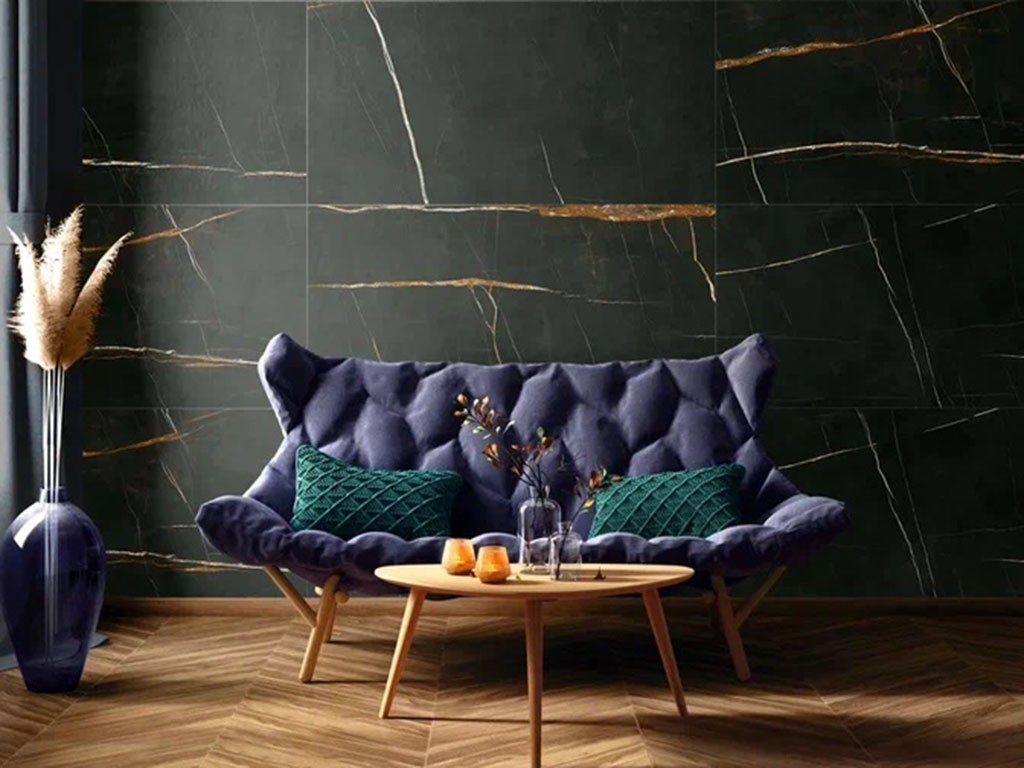 Керамогранит Idalgo Граните Люссо неро легкое лап. LLR мрамор 600х1200х10мм 2,16м2/3шт/уп купить в Санкт-Петербурге