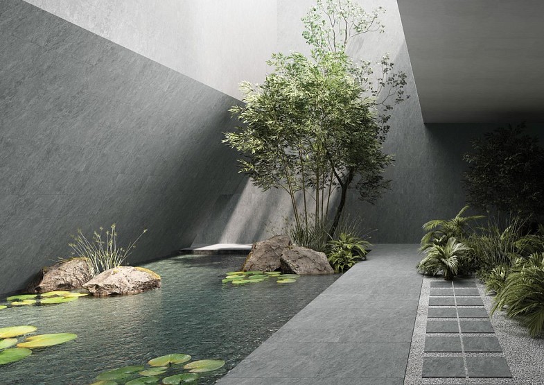 Керамогранит Quarstone 60x60x0.8 Серый нат. ректифицир. (4шт/уп/1.44м2) VitrA купить в Санкт-Петербурге