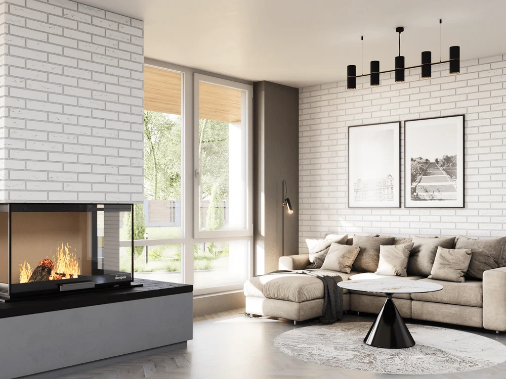 Кирпич облицовочный NF Simple ультрабелый 240х60х100мм 58шт/м2 420шт/пд BrickWell купить в Санкт-Петербурге