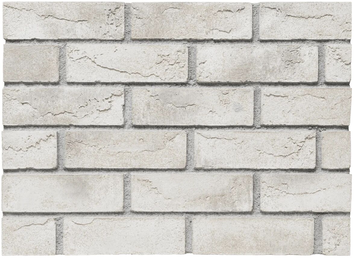 Кирпич облицовочный WDF Traditional ультрабелый с патиной 210х65х50мм 61шт/м2 715шт/пд BrickWell купить в Санкт-Петербурге