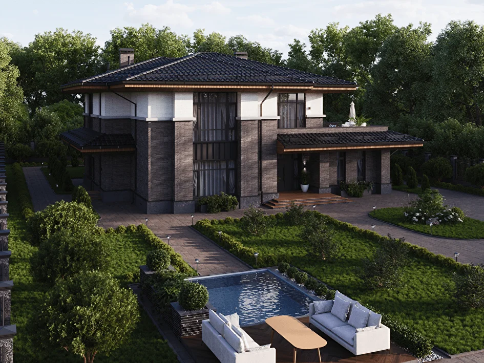 Кирпич облицовочный ригельный Traditional темно-коричневый 310х40х50мм 63шт/м2 702шт/пд BrickWell купить в Санкт-Петербурге