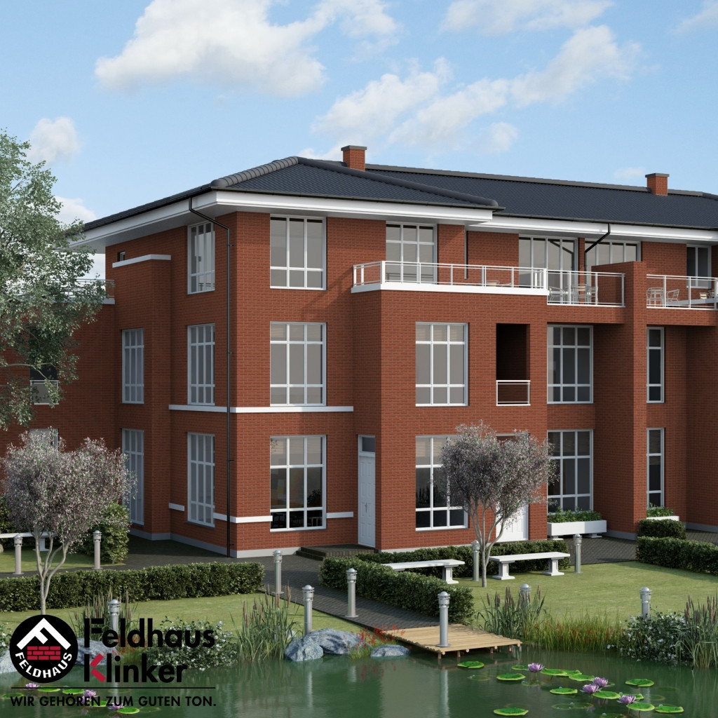 Кирпич клинкерный FeldHaus K400DF 240х115х52мм 576шт/пд купить в Санкт-Петербурге