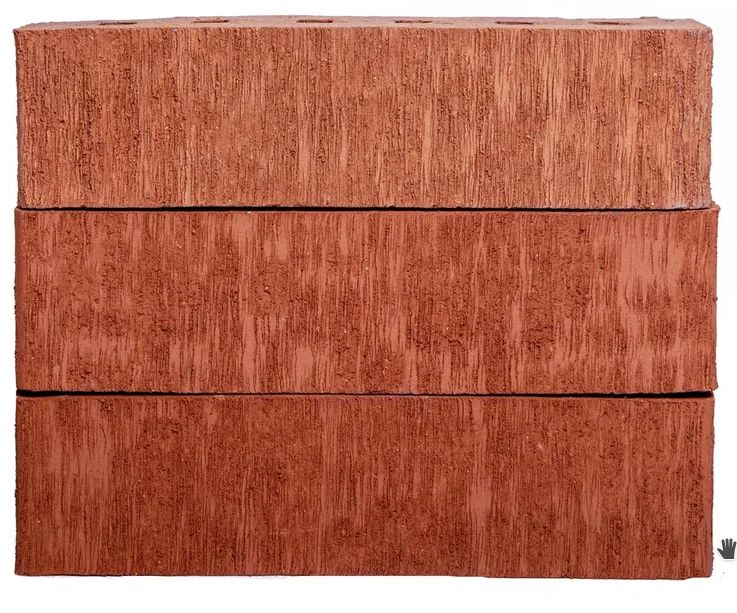 КермаПК Кирпич лицевой пустотелый красный бархат 1НФ купить в Санкт-Петербурге