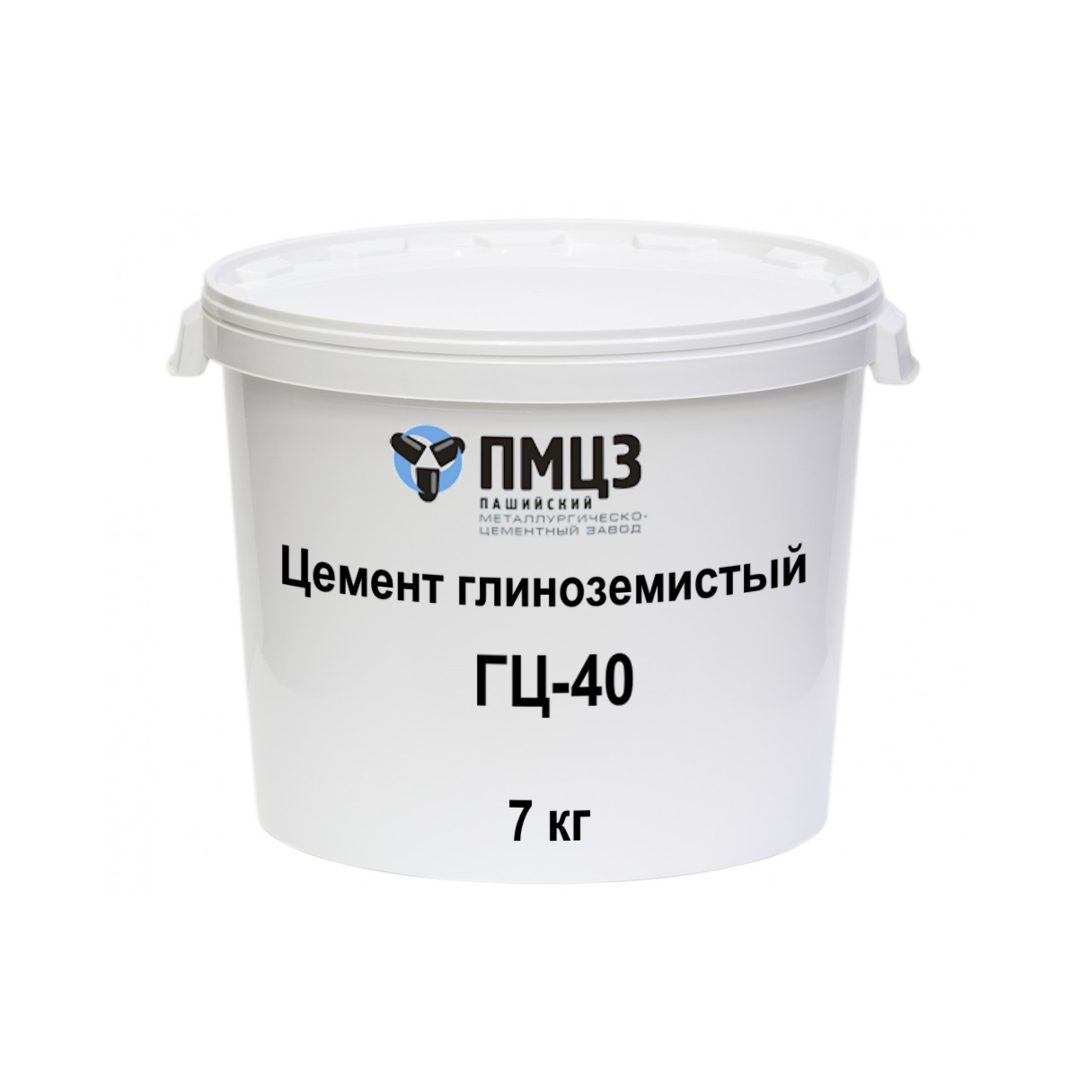 ГЦ-40 7кг Цемент глиноземистый ведро купить в Санкт-Петербурге