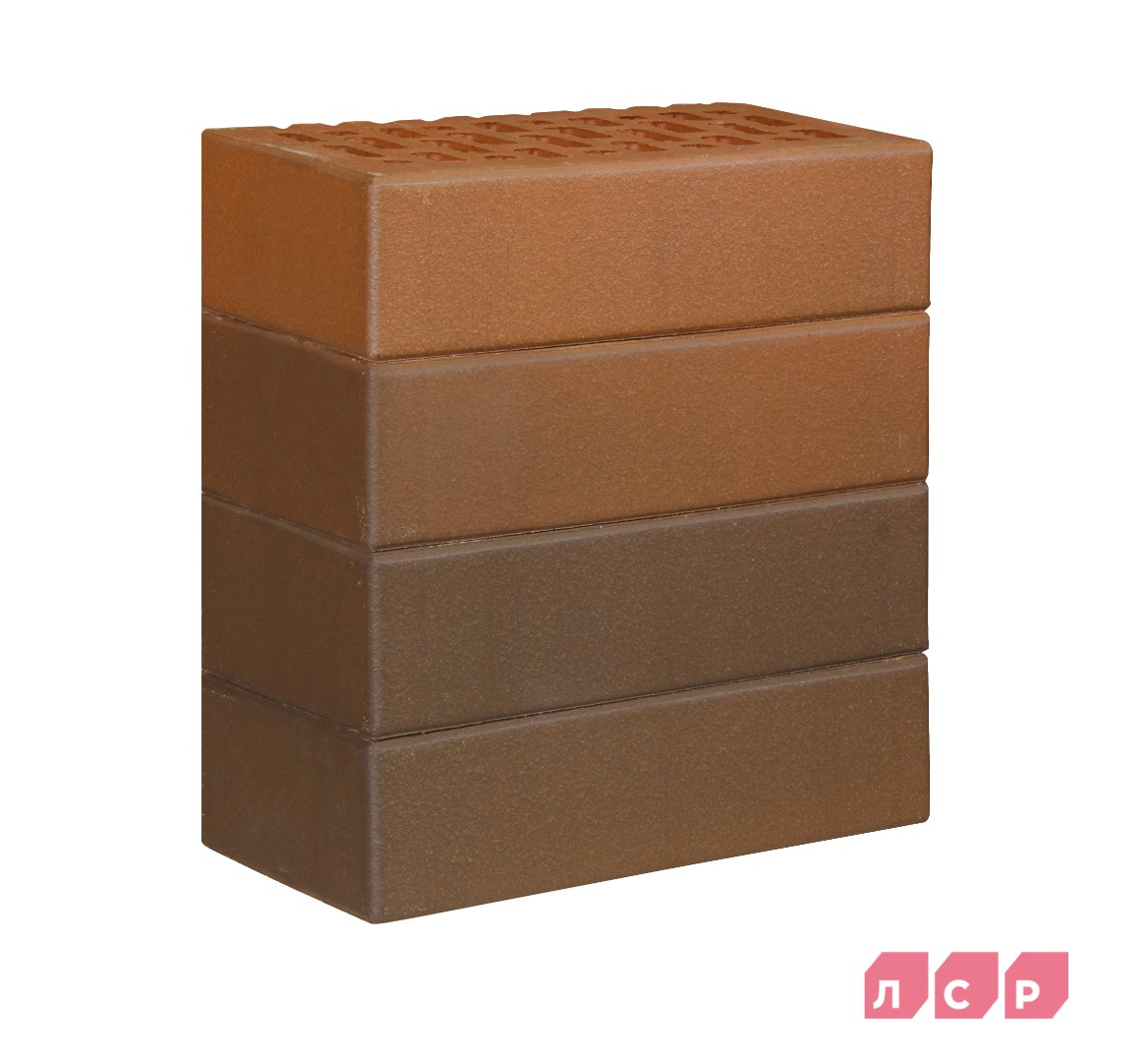 ЛСР Кирпич лицевой пустотелый 1NF утолщ.ст красный флэш Ультра F100 М-175 гладкий 420шт (РКЗ) купить в Санкт-Петербурге