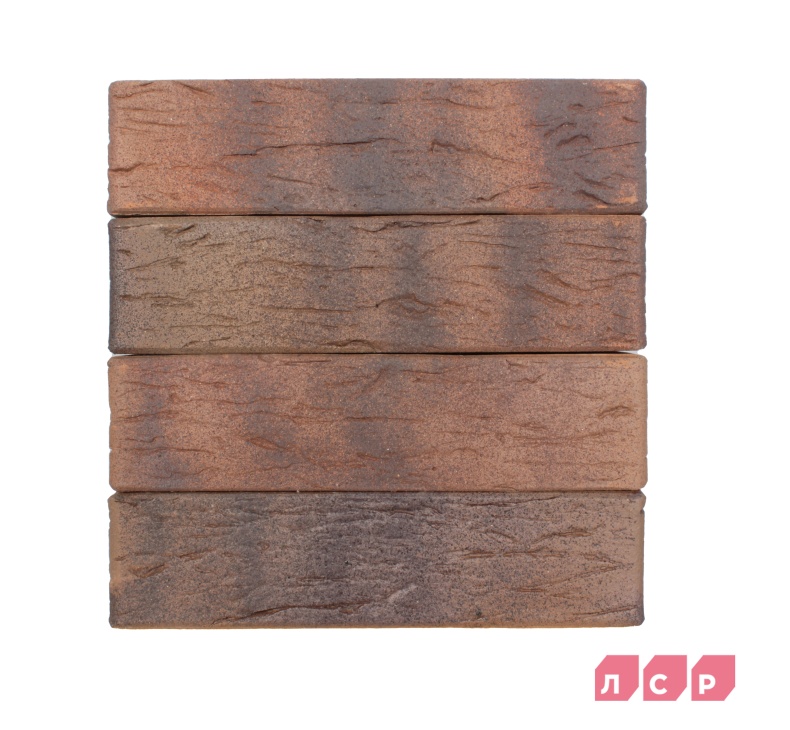 ЛСР Кирпич лицевой пустотелый 1NF утолщ.ст ореховый флэш М-175 рустик 480шт (ППКЗ) купить в Санкт-Петербурге