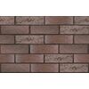 Клинкер фасадный тёмно-терракотовый флэшинг "Брюгге" 0,71NF береста с66819 купить в Санкт-Петербурге