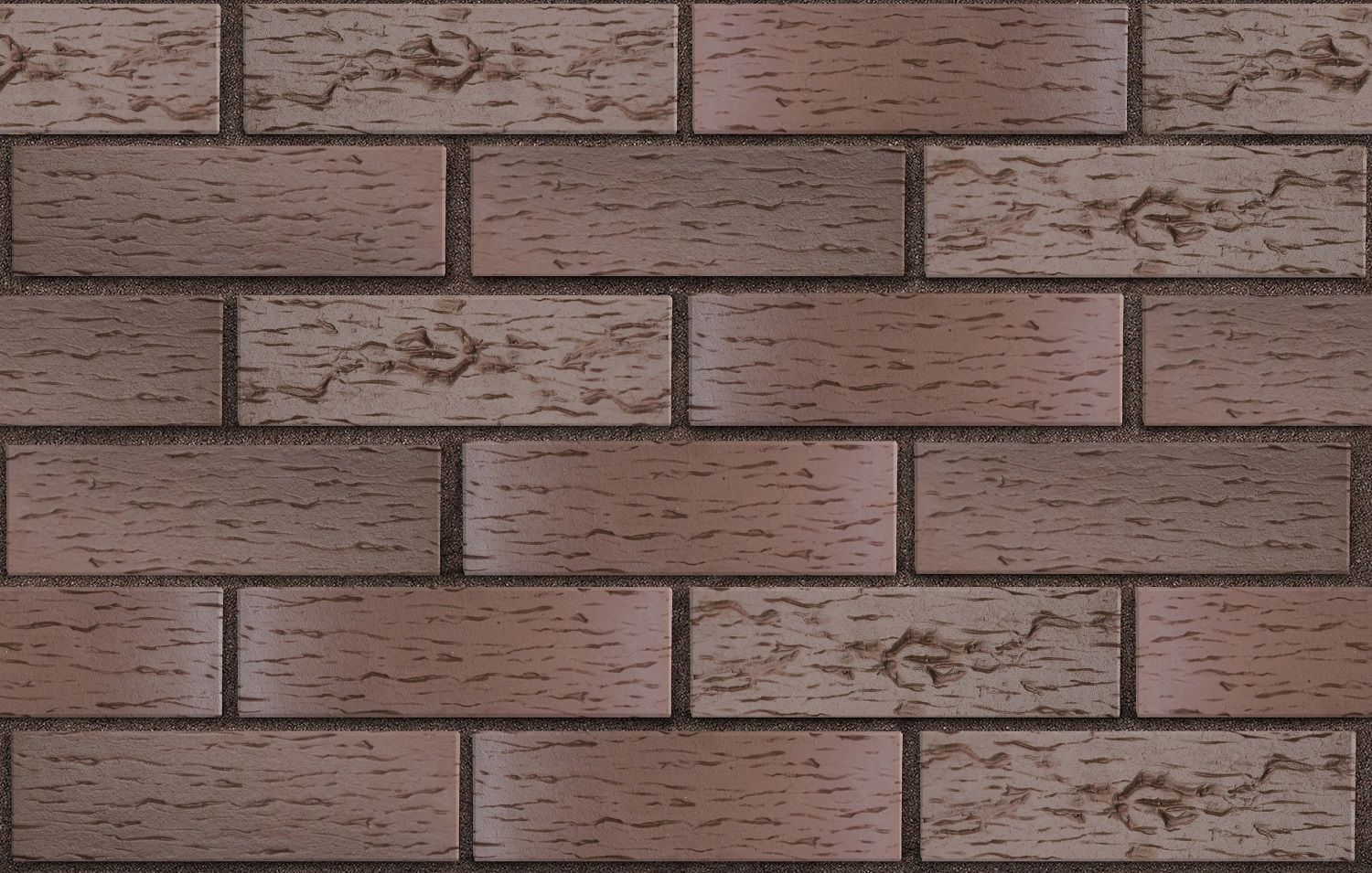 Клинкер фасадный тёмно-терракотовый флэшинг "Брюгге" 0,71NF береста с66819 купить в Санкт-Петербурге