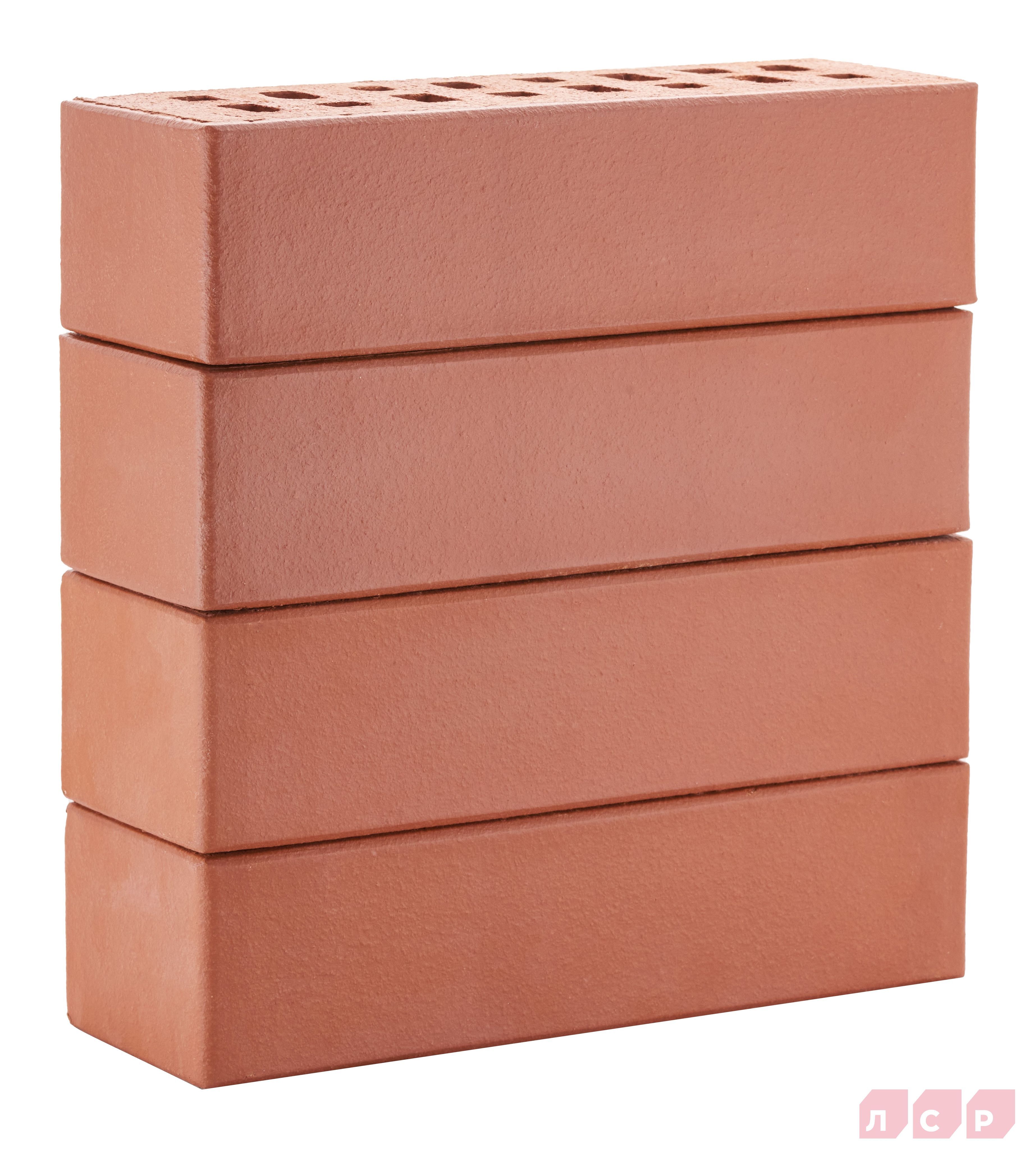 Клинкер фасадный красный "Лондон" 0,71NF гладкий с36540 купить в Санкт-Петербурге