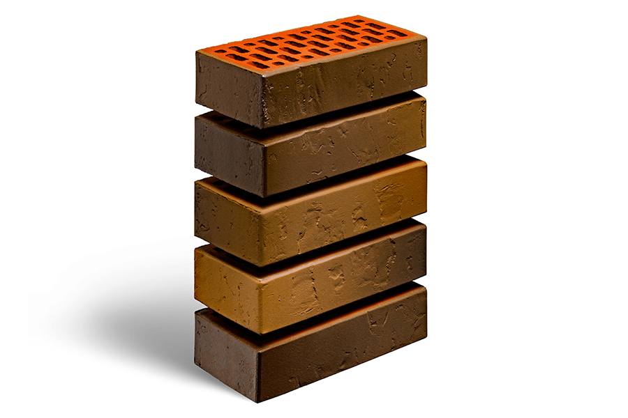 Магма Кирпич лицевой Флешинг Баварская кладка Красно-коричневый Сахара 0,7НФ 250х85х65мм 600шт/пд купить в Санкт-Петербурге
