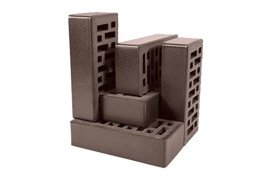 Recke Classic 5-72-00-0-00 Кирпич облицовочный Темно-красный 1НФ 250х120х65мм 480шт/пд купить в Санкт-Петербурге