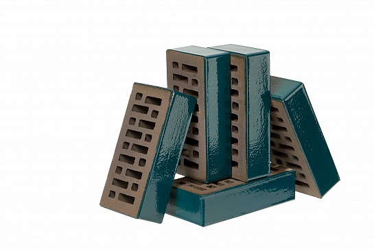 Recke Glanz 5-28-00-0-00 Кирпич облицовочный Зеленый 1НФ 250х120х65мм 480шт/пд купить в Санкт-Петербурге