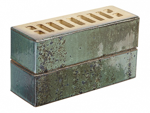 Recke Glanz 1-68-03-2-12 Кирпич облицовочный Зеленый Морская волна 1НФ 250х120х65мм 480шт/пд купить в Санкт-Петербурге