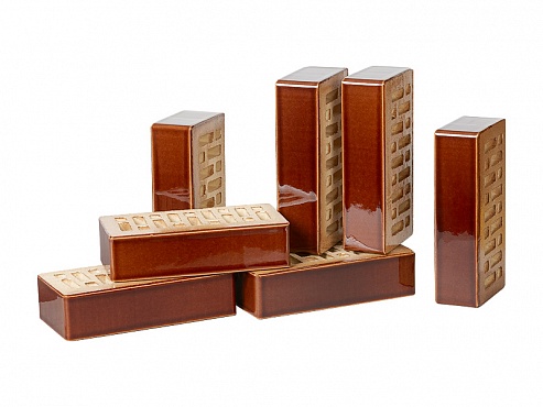 Recke Glanz 1-48-01-0-00 Кирпич облицовочный Красный Бордовый 1НФ 250х120х65мм 480шт/пд купить в Санкт-Петербурге