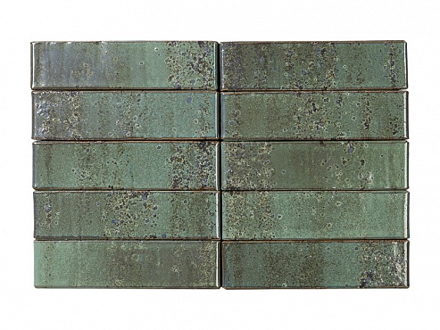 Recke Glanz 1-68-03-2-12 Кирпич облицовочный Зеленый Морская волна 1НФ 250х120х65мм 480шт/пд купить в Санкт-Петербурге