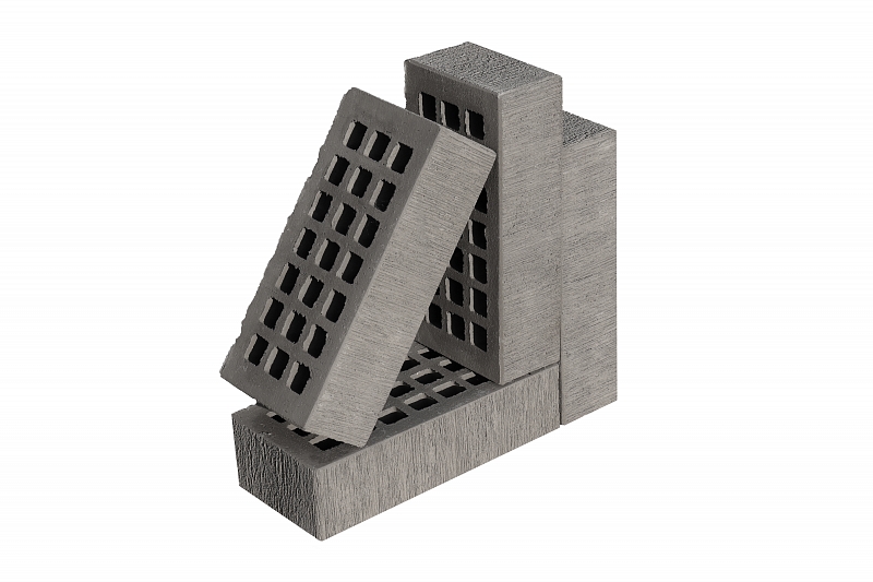 ОСМиБТ Кирпич лицевой Серый Бархат 1НФ 250х120х65мм 480шт/пд купить в Санкт-Петербурге