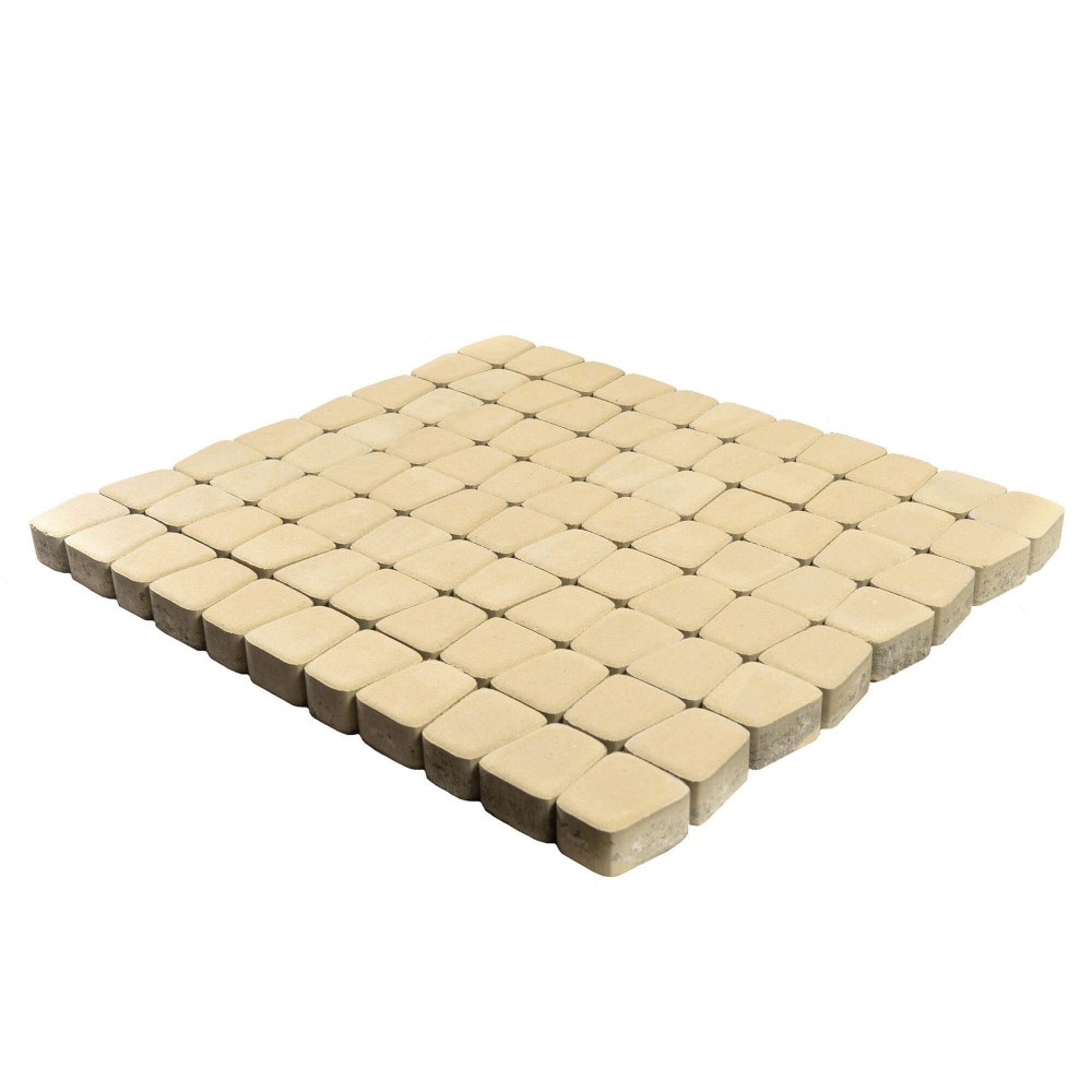 Тротуарная плитка Классико круговая песочный купить в Санкт-Петербурге