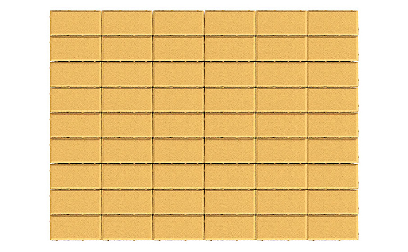 BRAER Тротуарная плитка Прямоугольник Песочный 200х100х40мм 19.44м2/пд купить в Санкт-Петербурге