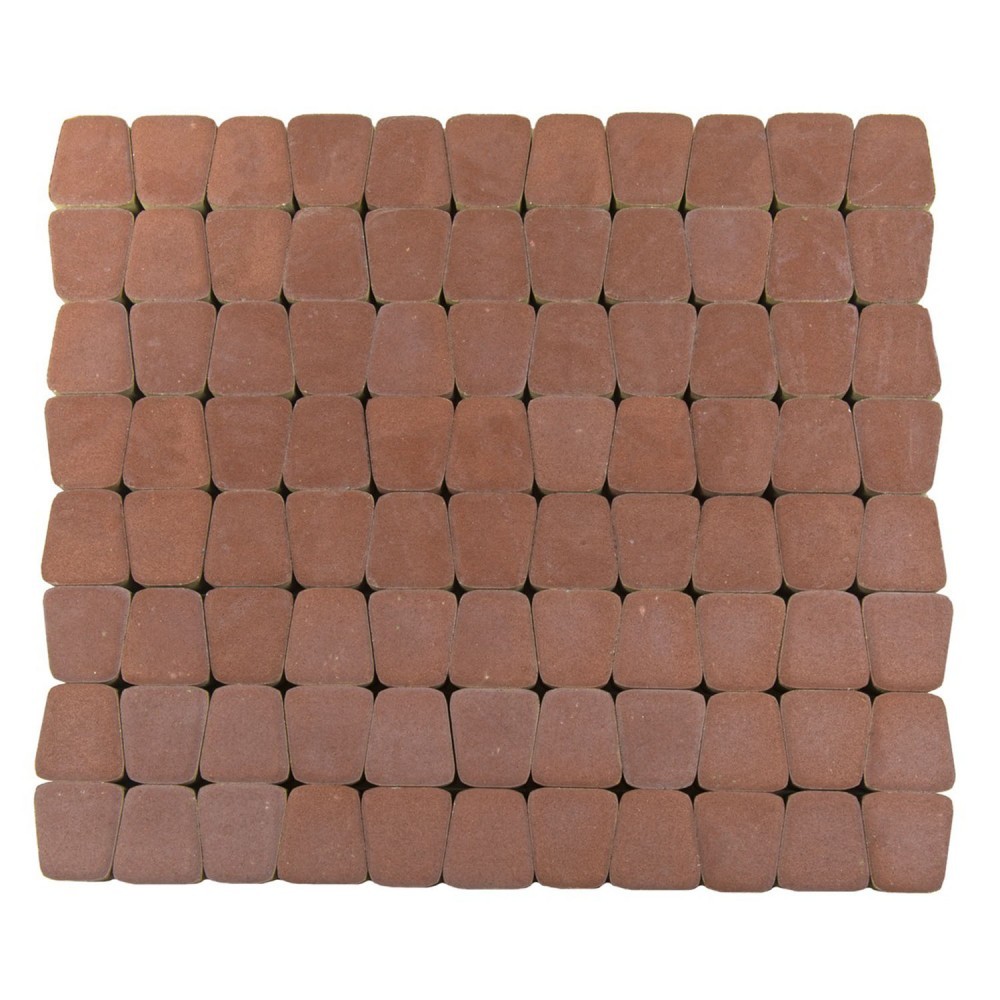 Тротуарная плитка Классико круговая винный купить в Санкт-Петербурге