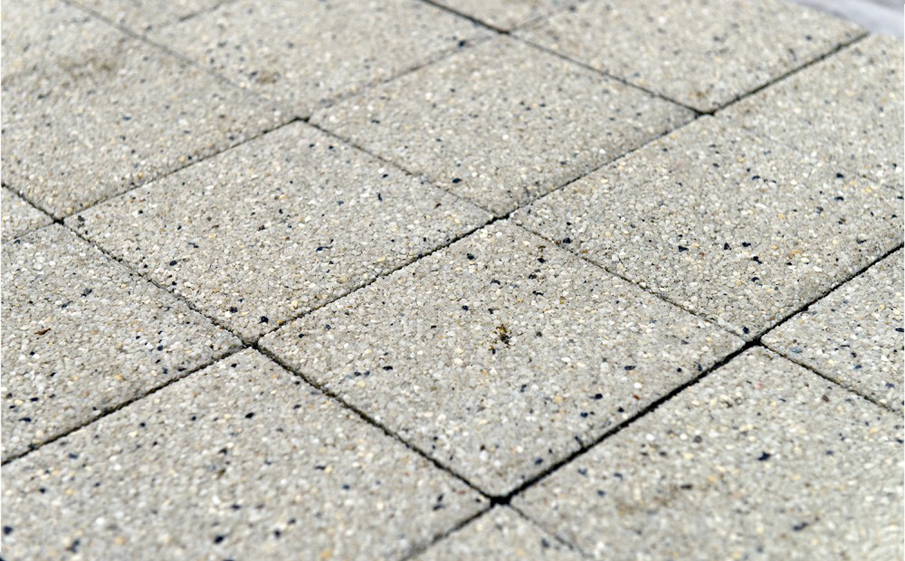 BRAER Тротуарная плитка Лувр Гранит белый 200х200х60мм 14.4м2/пд купить в Санкт-Петербурге