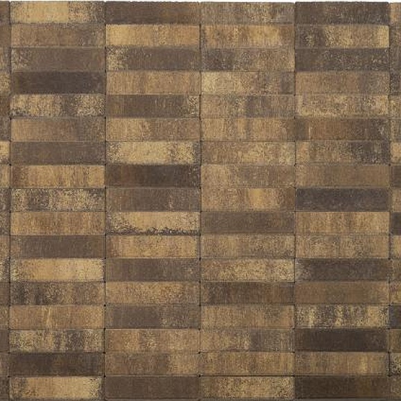 BRAER Тротуарная плитка Прямоугольник Color Mix Каштан 200х100х40мм 19,44м2/пд купить в Санкт-Петербурге