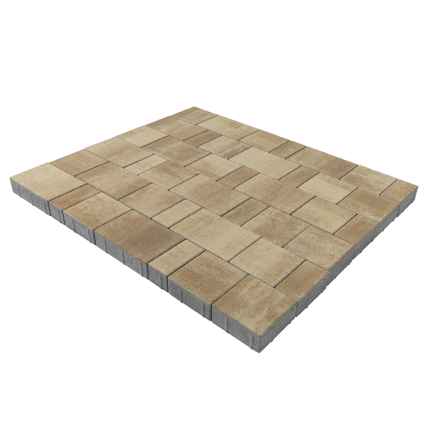 BRAER Тротуарная плитка Старый город Ландхаус Color Mix Миндаль 60мм 12,9м2/пд купить в Санкт-Петербурге