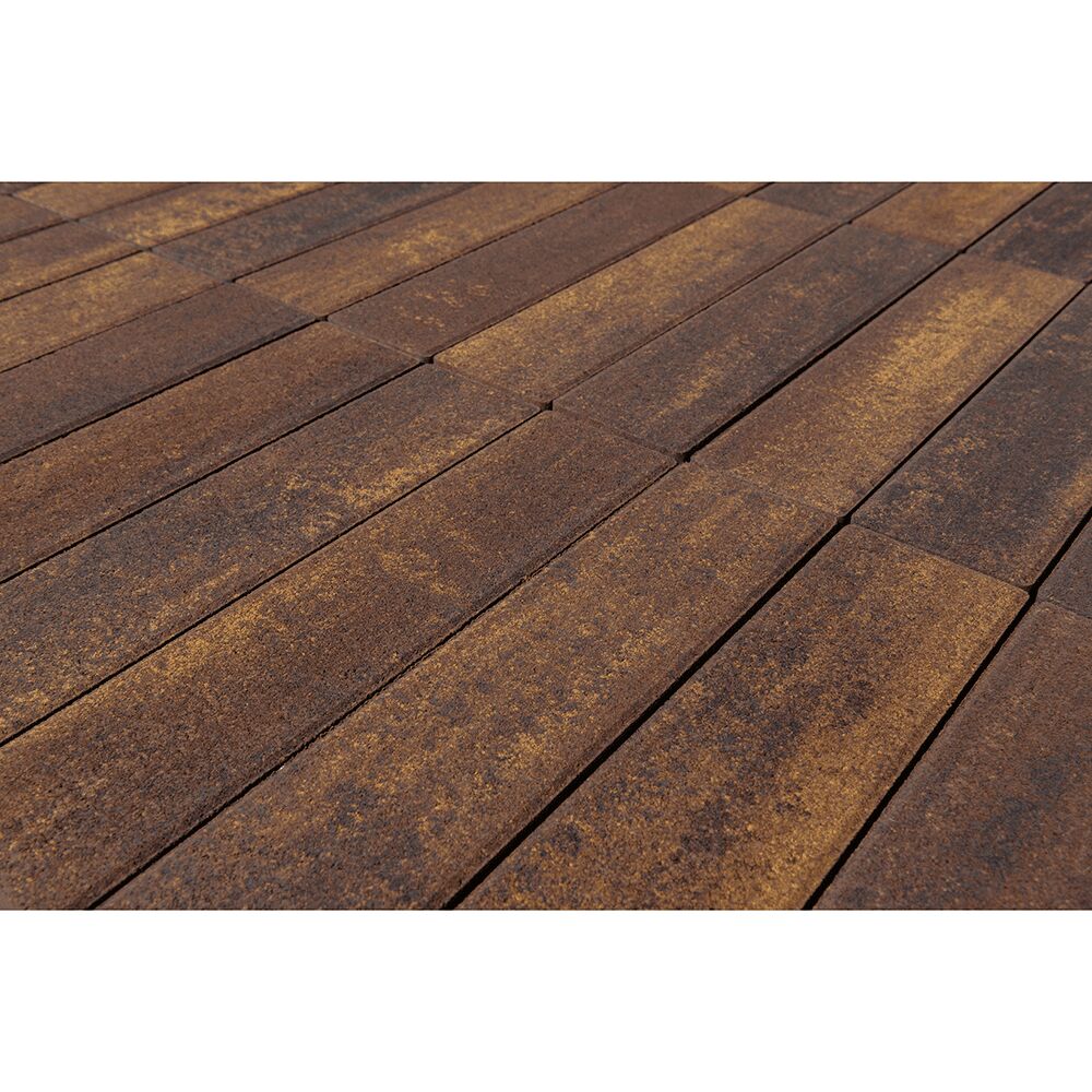 BRAER Тротуарная плитка Ригель 2,0 ColorMix Мальва 320х80х60мм 12,9м2/пд купить в Санкт-Петербурге