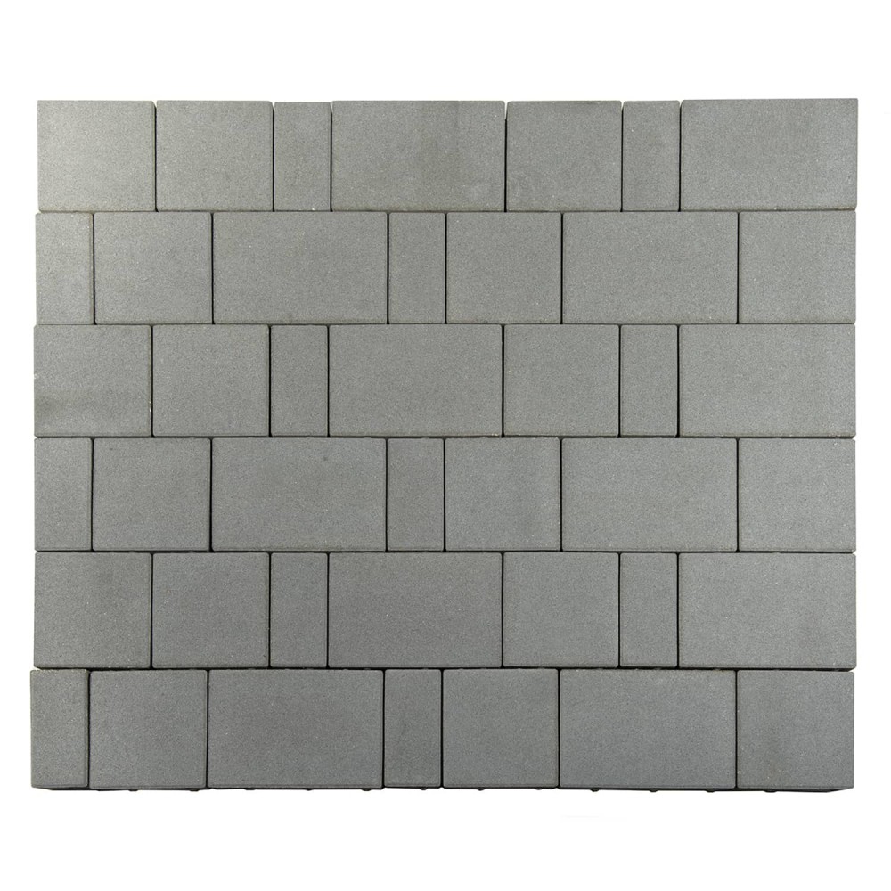 BRAER Тротуарная плитка Старый город Ландхаус Серый 80мм 10,75м2/пд купить в Санкт-Петербурге