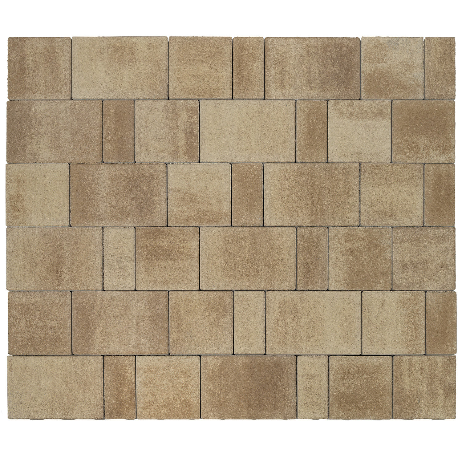 BRAER Тротуарная плитка Старый город Ландхаус Color Mix Миндаль 60мм 12,9м2/пд купить в Санкт-Петербурге