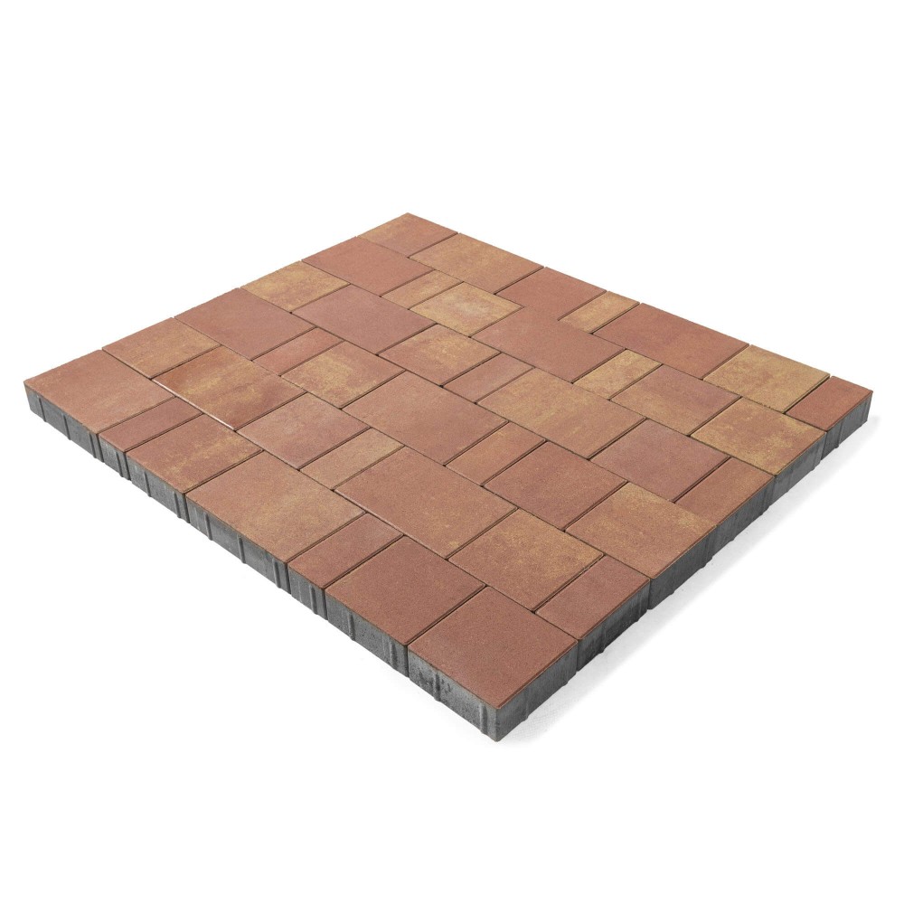 Тротуарная плитка Старый город Ландхаус Color Mix рассвет, высота 60 мм купить в Санкт-Петербурге