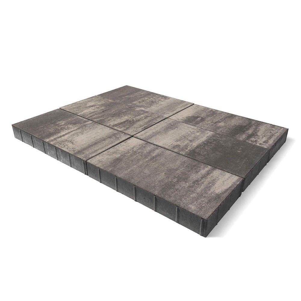 Тротуарная плитка Сити Color Mix туман 600х300х80 мм купить в Санкт-Петербурге