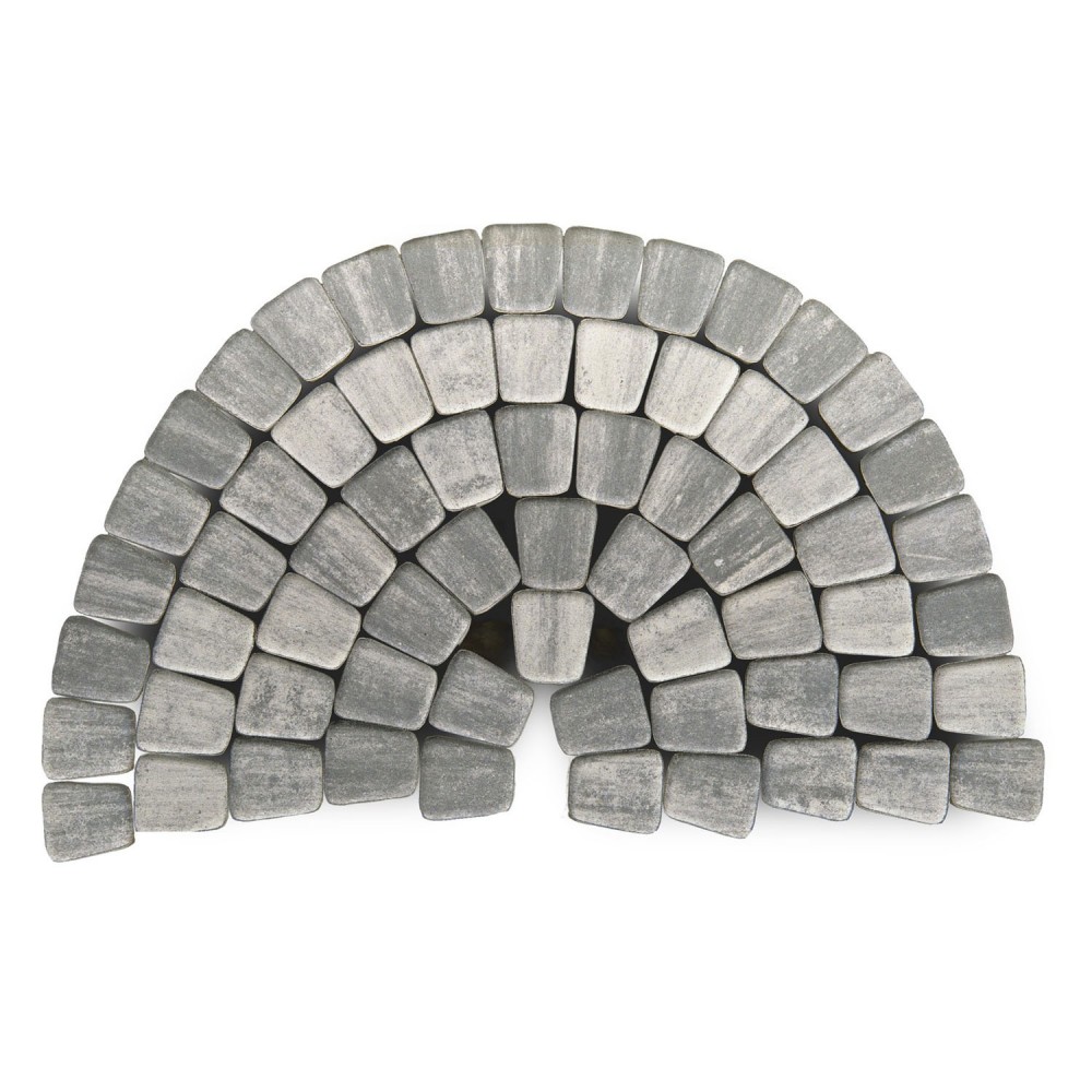 Тротуарная плитка Классико круговая Color Mix туман купить в Санкт-Петербурге