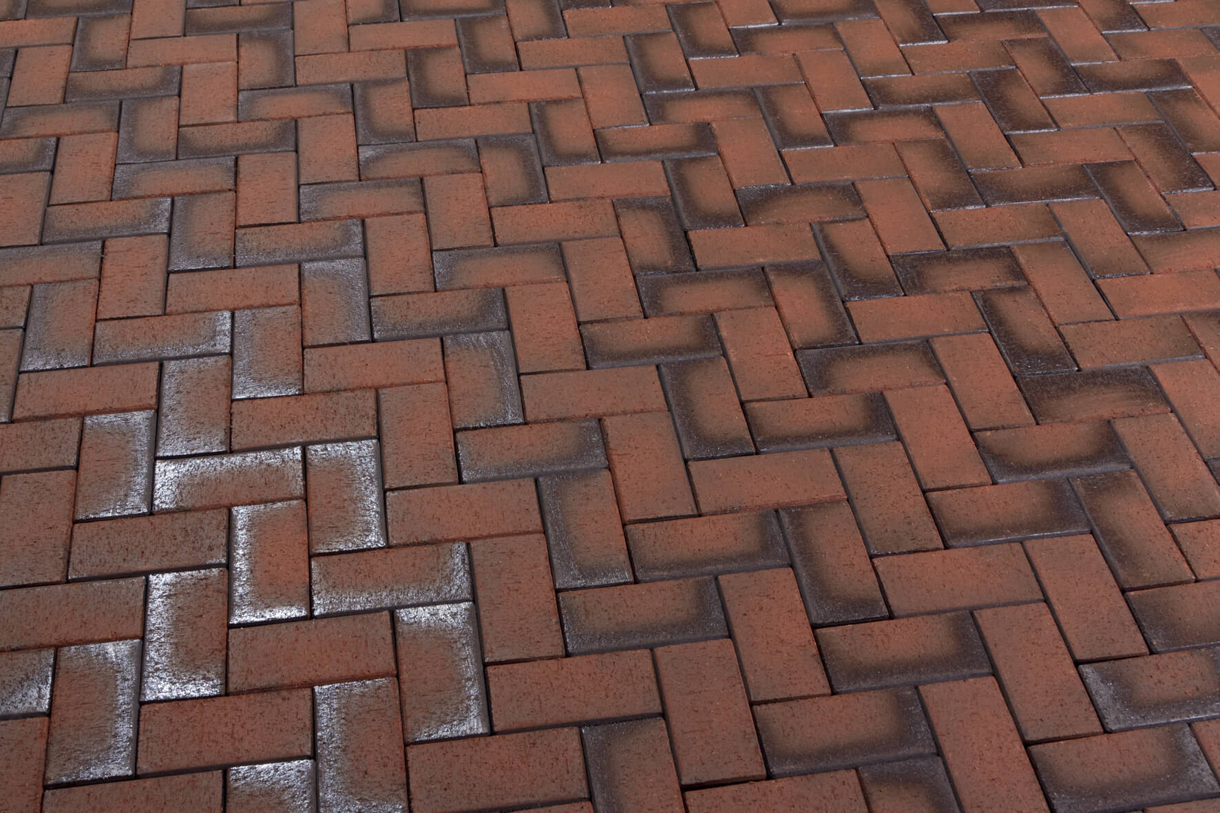 Кирпич тротуарный FeldHaus P408SKF-ECO 200х100х18мм 1380шт/пд купить в Санкт-Петербурге