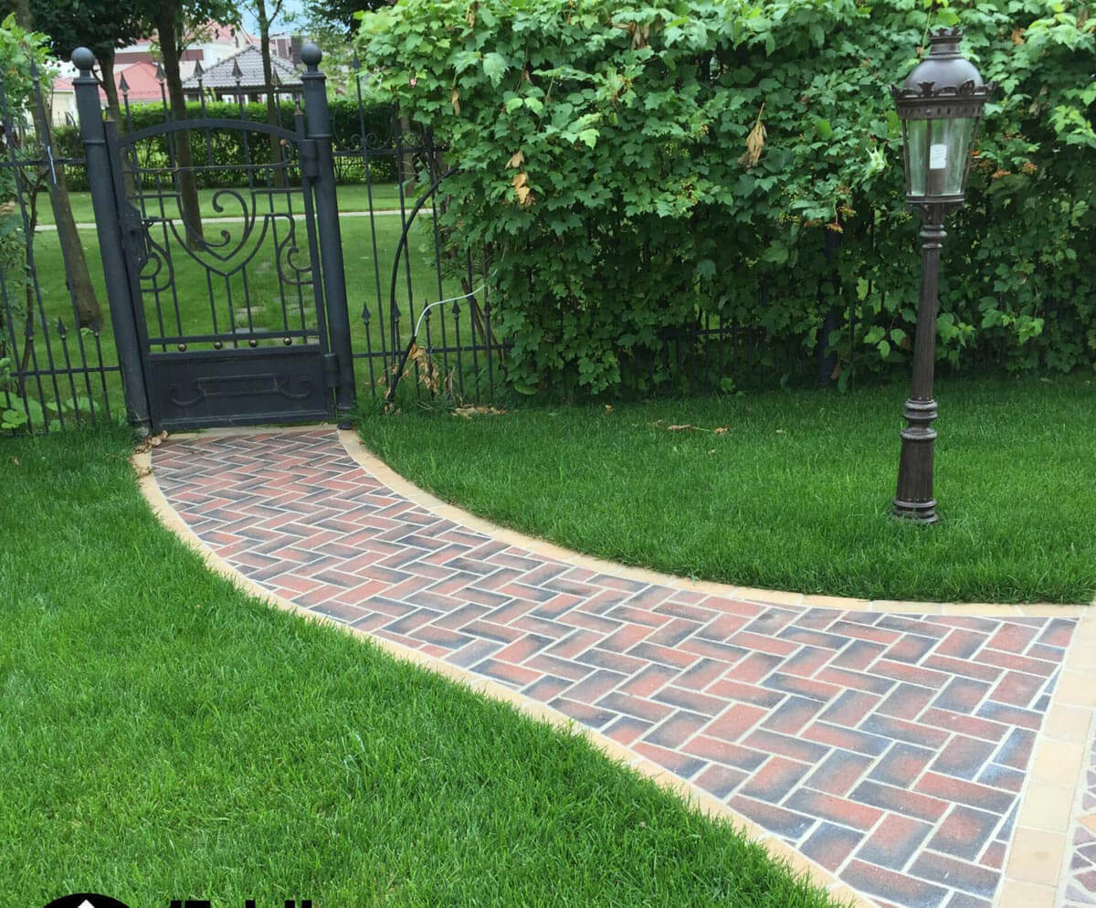 Кирпич тротуарный FeldHaus P408SKF-ECO 200х100х18мм 1380шт/пд купить в Санкт-Петербурге