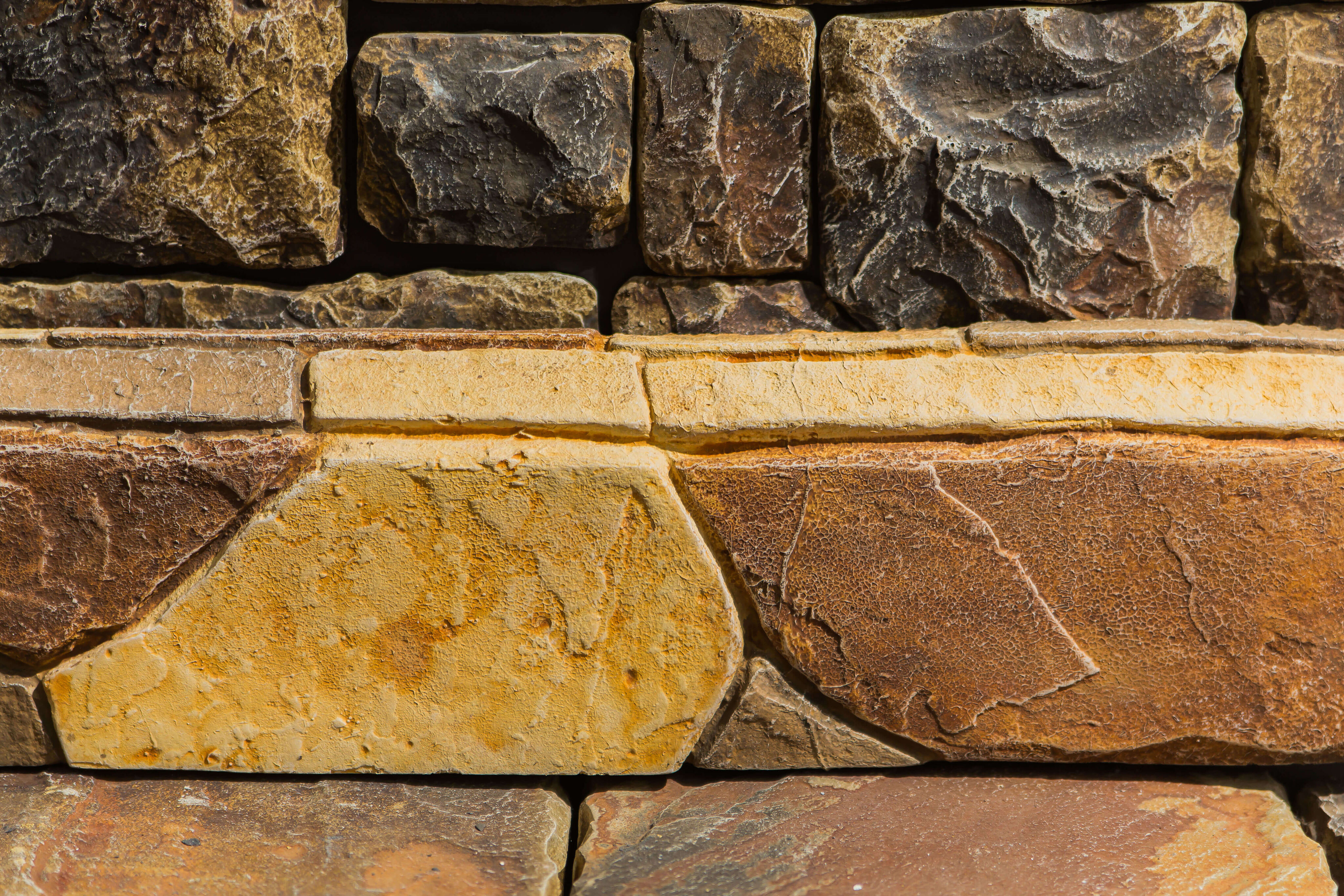 Бордюрный камень тротуарный фактурный 600х200х50мм CraftStone купить в Санкт-Петербурге