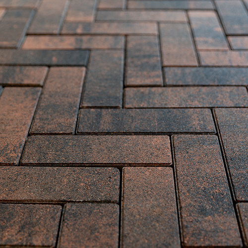 STEINGOT Плитка тротуарная Паркет ColorMix Тигр 240х80х60мм 12.672м2/пд купить в Санкт-Петербурге