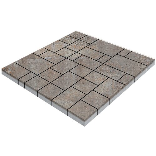 А.7.Псм.4 Инсбрук Альпен Colormix плитка тротуарная 13,2м2 STEINRUS купить в Санкт-Петербурге