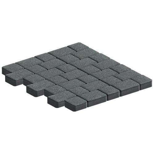 А.2.Фсм.4 Инсбрук Альт Дуо моноколор серый native плитка тротуарная 19,08м2 STEINRUS купить в Санкт-Петербурге