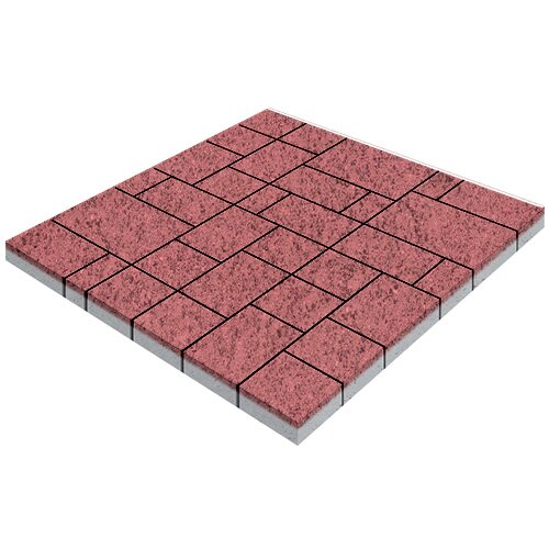 А.7.Псм.4 Инсбрук Альпен моноколор плитка тротуарная 13,2м2 STEINRUS купить в Санкт-Петербурге