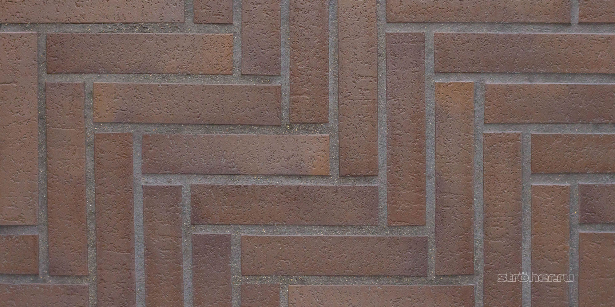 3117(212)New Stroeher braunbunt плитка клинкерная тротуарная 240х52х15мм 22шт/уп купить в Санкт-Петербурге