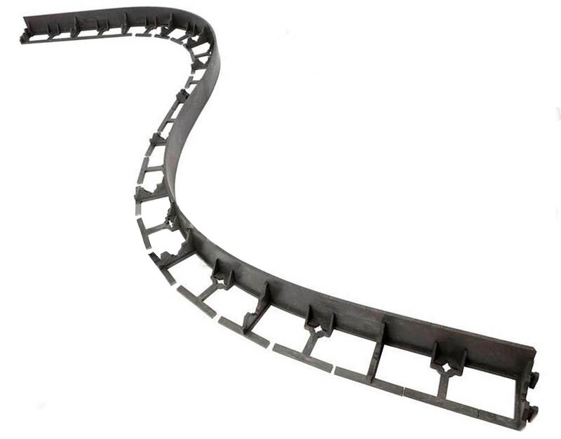 Бордюр тротуарный пластиковый L3000 H80мм купить в Санкт-Петербурге