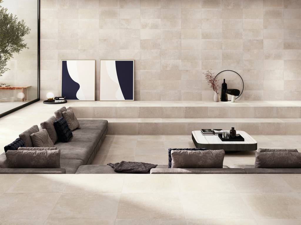 Керамогранит уличный Midtown Cream Base C3/R11 Antislip 600х1200х20мм 1шт/уп TERRASLAB купить в Санкт-Петербурге