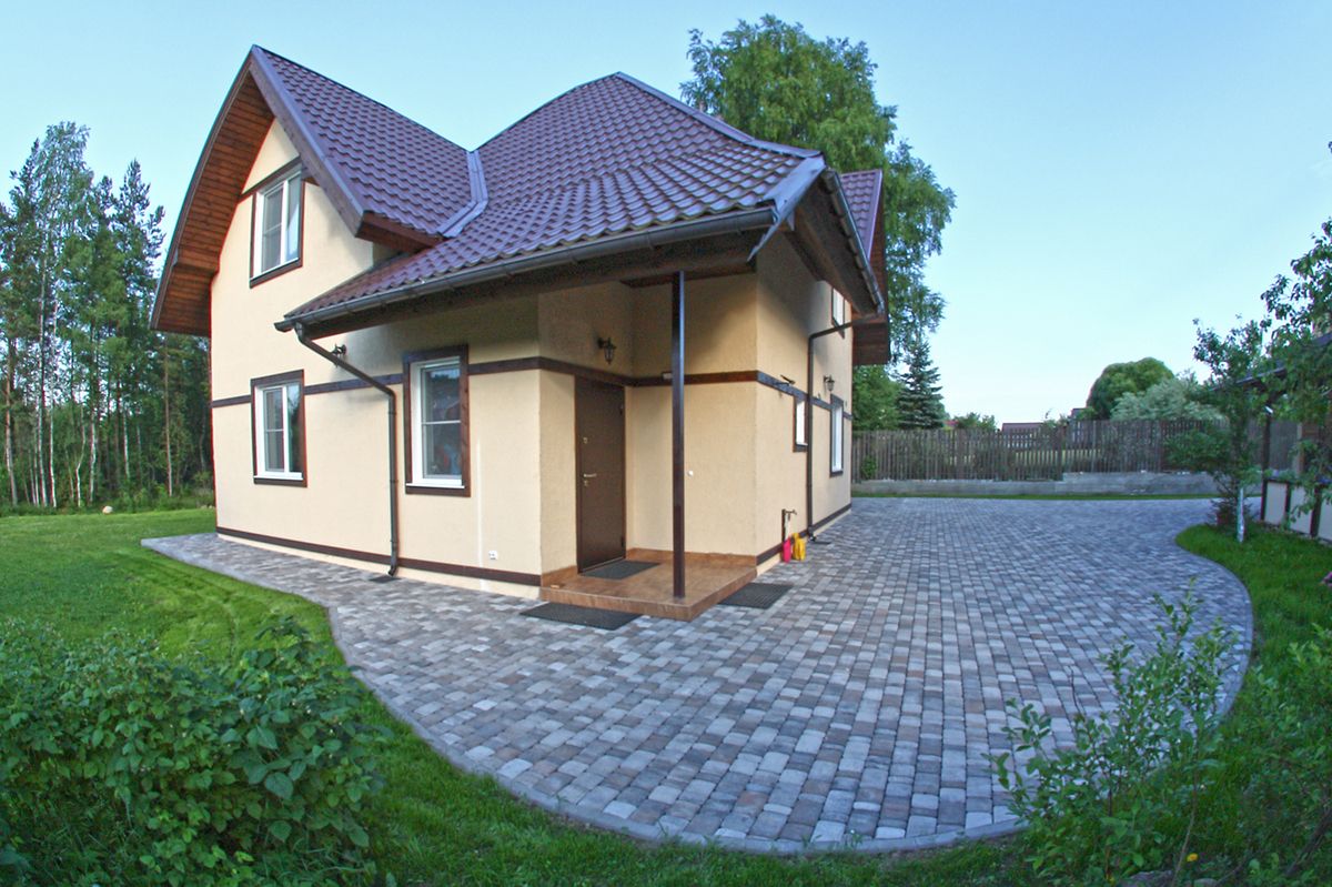 Брусчатка "Классико" Б.4.КО.6  Листопад гладкий песчаник купить в Санкт-Петербурге