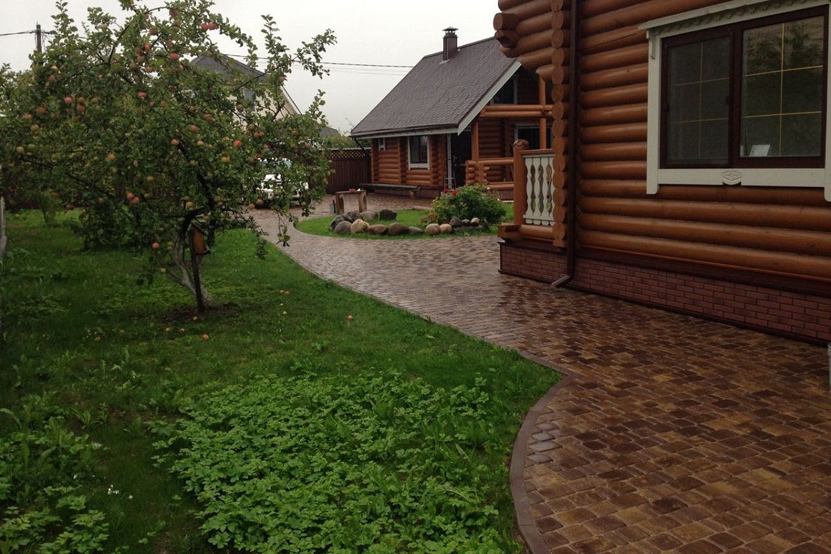 Брусчатка "Классико" Б.4.КО.6 Листопад гладкий янтарь купить в Санкт-Петербурге