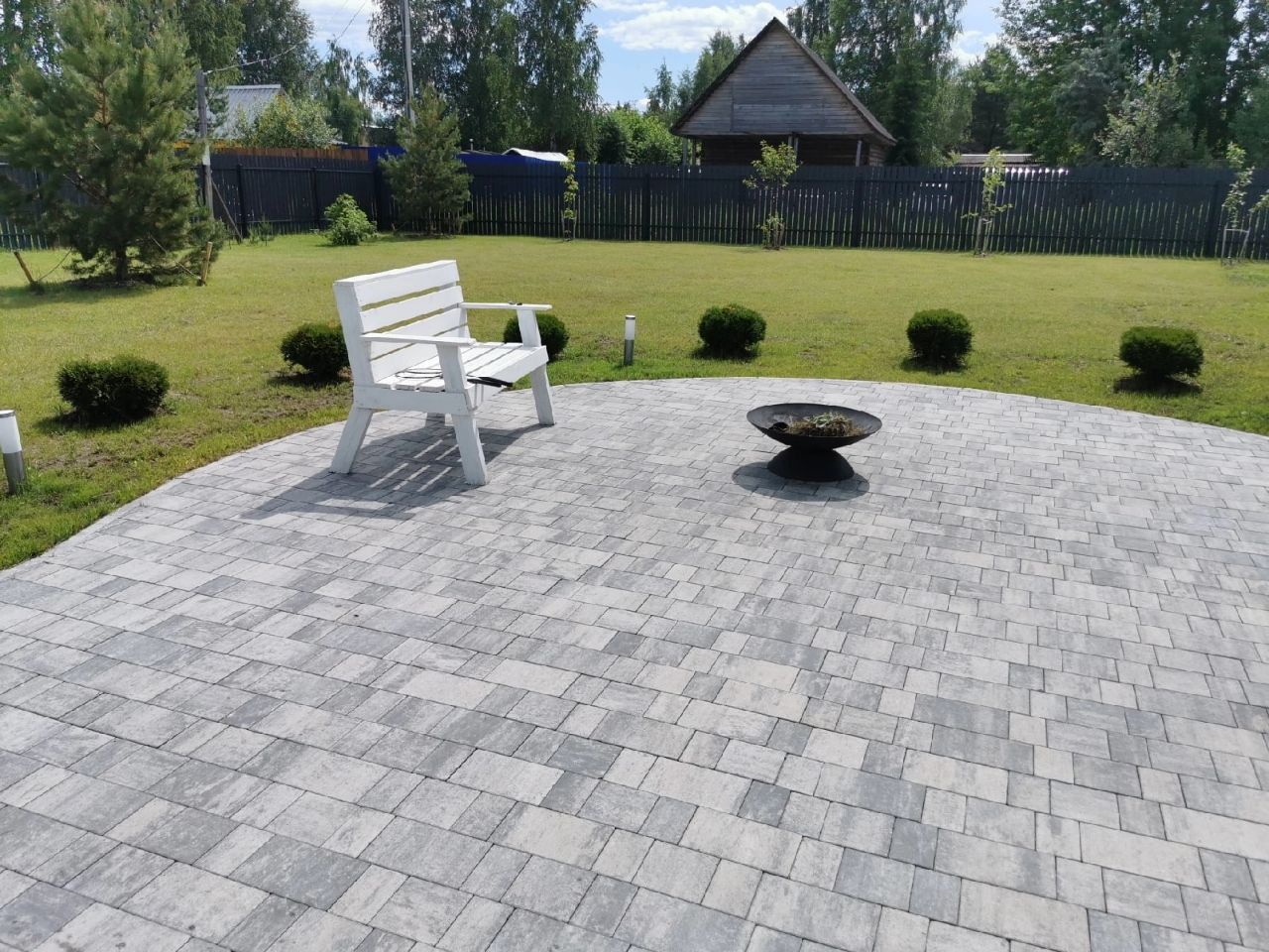 Брусчатка Старый город Б.1.Фсм.6 гладкий листопад Антрацит купить в Санкт-Петербурге