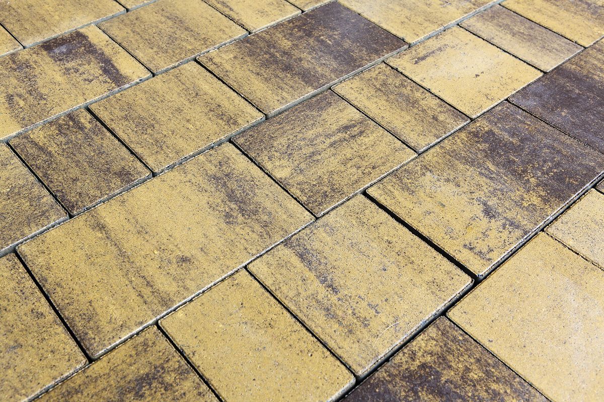 Брусчатка Старый город Б.1.Фсм.6 гранит листопад Янтарь купить в Санкт-Петербурге