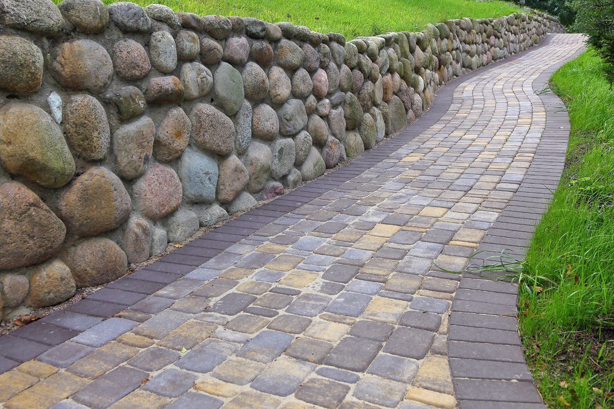 Брусчатка "Классико" Б.4.КО.6 Листопад гладкий янтарь купить в Санкт-Петербурге