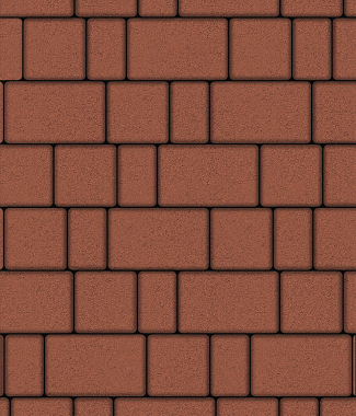 Брусчатка Старый город Б.1.Фсм.8 Стандарт гладкий красный купить в Санкт-Петербурге