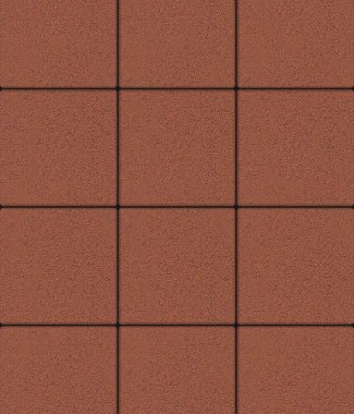 Б.1.К.8 Плитка тротуарная "Квадрат" Стандарт (гладкий) красный 10.8м2/пд купить в Санкт-Петербурге