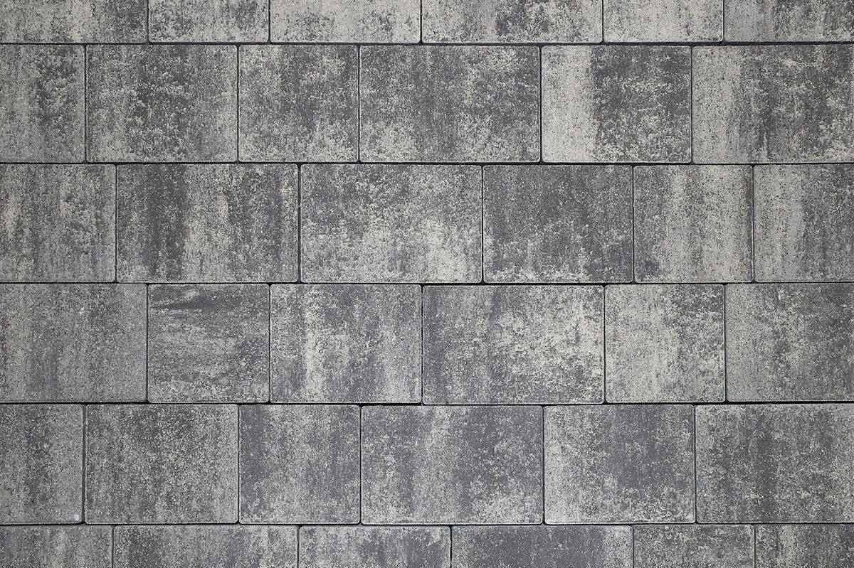 1.П.8 Плитка тротуарная B.3.Фсм.8 "Новый город" Листопад (гладкий) антрацит 10.37м2/пд купить в Санкт-Петербурге